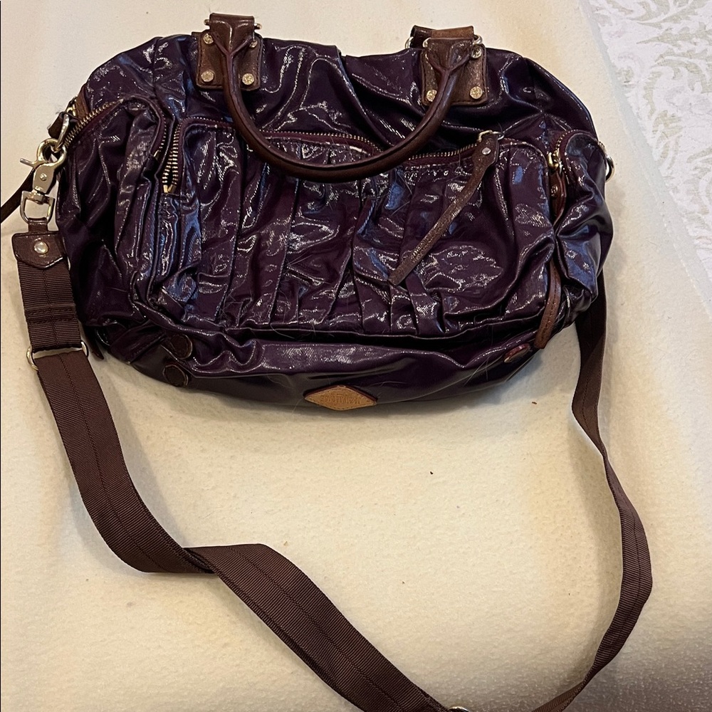 MZ Wallace  Purple Shoulder Bag